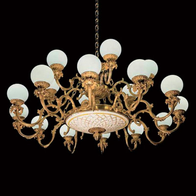 More Brands - Laudarte - Sole SP - Chandelier with 18 lights - Gold - LS-LA-sole More Brands - Laudarte - Sole SP - Chandelier with 18 lights - Gold - LS-LA-sole