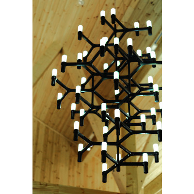 Nemo - Crown - Crown Summa SP - Living room chandelier - Matt black - LS-NL-CRO-HNW-59 Nemo - Crown - Crown Summa SP - Living room chandelier - Matt black - LS-NL-CRO-HNW-59
