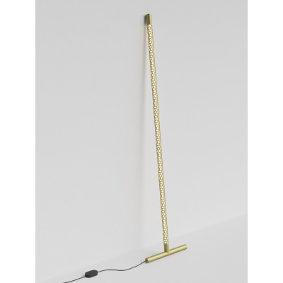 Rotaliana - Squiggle - Squiggle F1 - Floor light minimal - Gold - LS-RO-1SQF100004EL0 - Super warm - 2700 K - Diffused Rotaliana - Squiggle - Squiggle F1 - Floor light minimal - Gold - LS-RO-1SQF100004EL0 - Super warm - 2700 K - Diffused