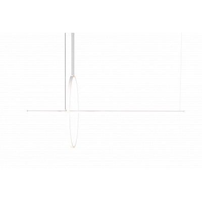 Sikrea - Essentiality - Ring B SP - Chandelier with geometric shapes - Matt white - LS-SI-33274 - Warm white - 3000 K - Diffused