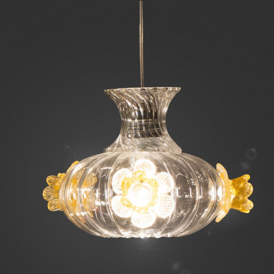 Sikrea - Glass - Venezia SP - Venetian style chandelier - Amber - LS-SI-5857 Sikrea - Glass - Venezia SP - Venetian style chandelier - Amber - LS-SI-5857