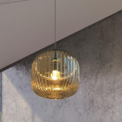 Sikrea - Vintage - Carmen 2 - Classic chandelier decorated glass - Coffee - LS-SI-2673 Sikrea - Vintage - Carmen 2 - Classic chandelier decorated glass - Coffee - LS-SI-2673