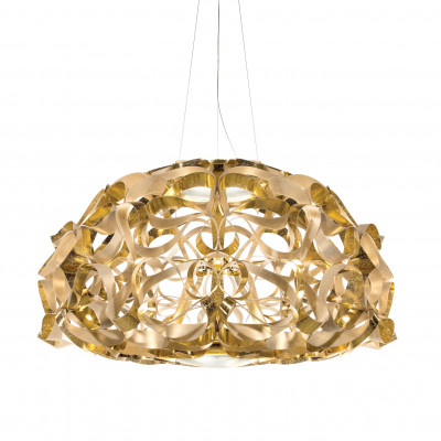 Slamp - Kalatos - Quantica SP 120 - Golden suspension lamp - Gold - LS-SL-QUASXL0GLD01T00000EU Slamp - Kalatos - Quantica SP 120 - Golden suspension lamp - Gold - LS-SL-QUASXL0GLD01T00000EU