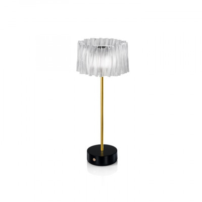 Slamp - Accordéon - Accordéon Battery TL - Portable lamp - Gold/Black - LS-SL-ACRT000PRB000BT000EU Slamp - Accordéon - Accordéon Battery TL - Portable lamp - Gold/Black - LS-SL-ACRT000PRB000BT000EU