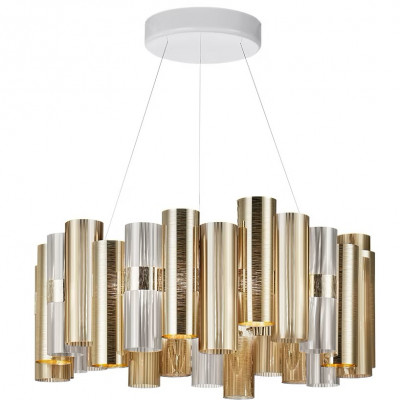 Slamp - La Lollo - La Lollo SP L - Design chandelier - Gold - LS-SL-LALSL00GLD01T00000EU - Super warm - 2700 K - Diffused