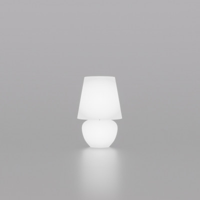 Vistosi - Naxos - Naxos TL MN - Design table lamp - Satin white - LS-VI-LTMININBCO Vistosi - Naxos - Naxos TL MN - Design table lamp - Satin white - LS-VI-LTMININBCO