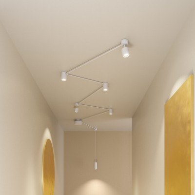 Axolight - Pivot - Kit rosone Pivot - Rosace pour système modulaire - Blanc - LS-AX-ROSONEPIVOTBCXX Axolight - Pivot - Kit rosone Pivot - Rosace pour système modulaire - Blanc - LS-AX-ROSONEPIVOTBCXX