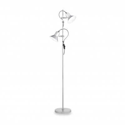 Ideal Lux - Industrial - POLLY PT2 - Lampadaire - Argent - LS-IL-061115 Ideal Lux - Industrial - POLLY PT2 - Lampadaire - Argent - LS-IL-061115