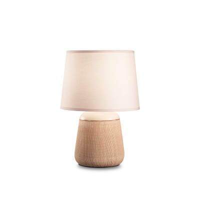 Ideal Lux - Provence - Kalì-2 TL1 - Petite lampe de chevet moderne - Rose - LS-IL-245331 Ideal Lux - Provence - Kalì-2 TL1 - Petite lampe de chevet moderne - Rose - LS-IL-245331