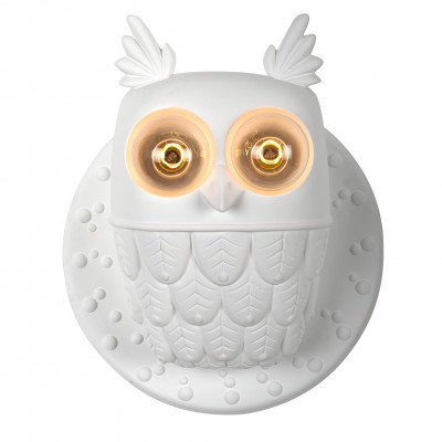 Karman - Zoo - Ti-Vedo AP - Applique avec corps en céramique - Blanc opaque - LS--AP1051BINT Karman - Zoo - Ti-Vedo AP - Applique avec corps en céramique - Blanc opaque - LS--AP1051BINT