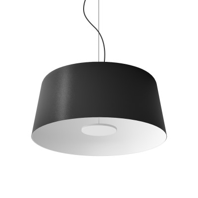 Linea Light - Delfi - Delfi 65 SP LED - Suspension colorée - Noir RAL 9005 - Diffuse Linea Light - Delfi - Delfi 65 SP LED - Suspension colorée - Noir RAL 9005 - Diffuse