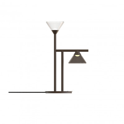 Tooy - Linfa - Linfa TL LED - Lampe de table design - Titane mat - LS-TO-E565.32C70SWC - Très chaud - 2700 K - Diffuse Tooy - Linfa - Linfa TL LED - Lampe de table design - Titane mat - LS-TO-E565.32C70SWC - Très chaud - 2700 K - Diffuse