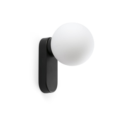 Faro - Indoor - Bathroom - Mabe AP LED - Applique da parete da bagno - Nero opaco - LS-FR-62830 - Bianco caldo - 3000 K - Diffusa Faro - Indoor - Bathroom - Mabe AP LED - Applique da parete da bagno - Nero opaco - LS-FR-62830 - Bianco caldo - 3000 K - Diffusa