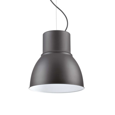 Ideal Lux - Industrial - Breeze SP1 - Lampada a sospensione in metallo - Grafite - LS-IL-232041