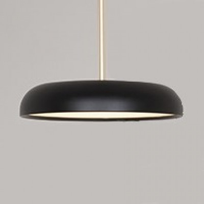 Lumen Center - Zero - Zero 30 S SP LED - Sospensione circolare - Nero - LS-LC-ZR33103S27 - Super Caldo - 2700 K - Diffusa