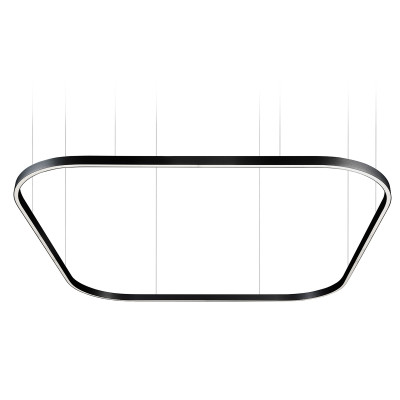 Nemo - Nemo Studio - Zirkol Square 2x2 SP - Sospensione quadrata - Nero - Diffusa Nemo - Nemo Studio - Zirkol Square 2x2 SP - Sospensione quadrata - Nero - Diffusa