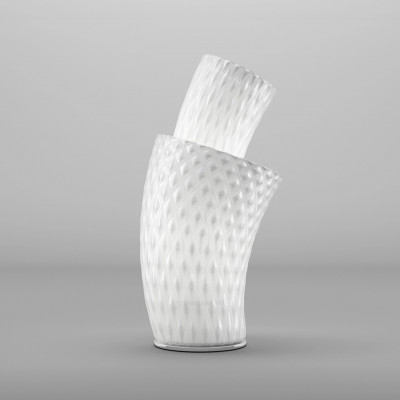 Vistosi - Assiba - Assiba TL - Lampada da tavolo - Bianco baloton - LS-VI-ASSIBLT000000CR-BCBTE271CE